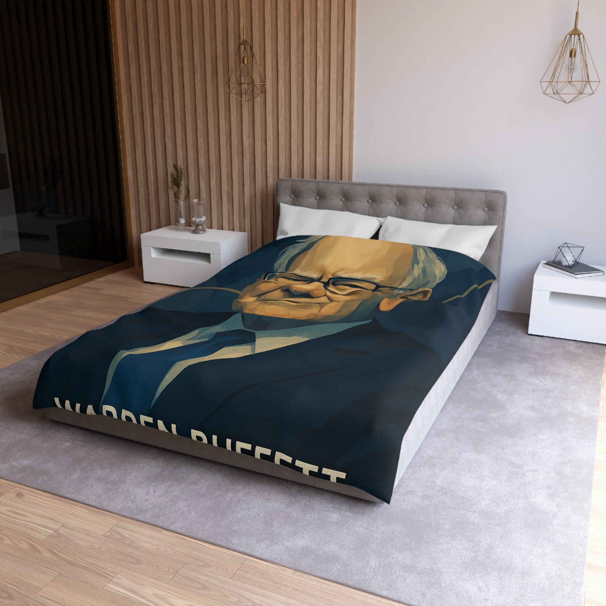 Housse de Couette Microfibre Création Artistique Moderne Design Exclusif Décoration Chambre