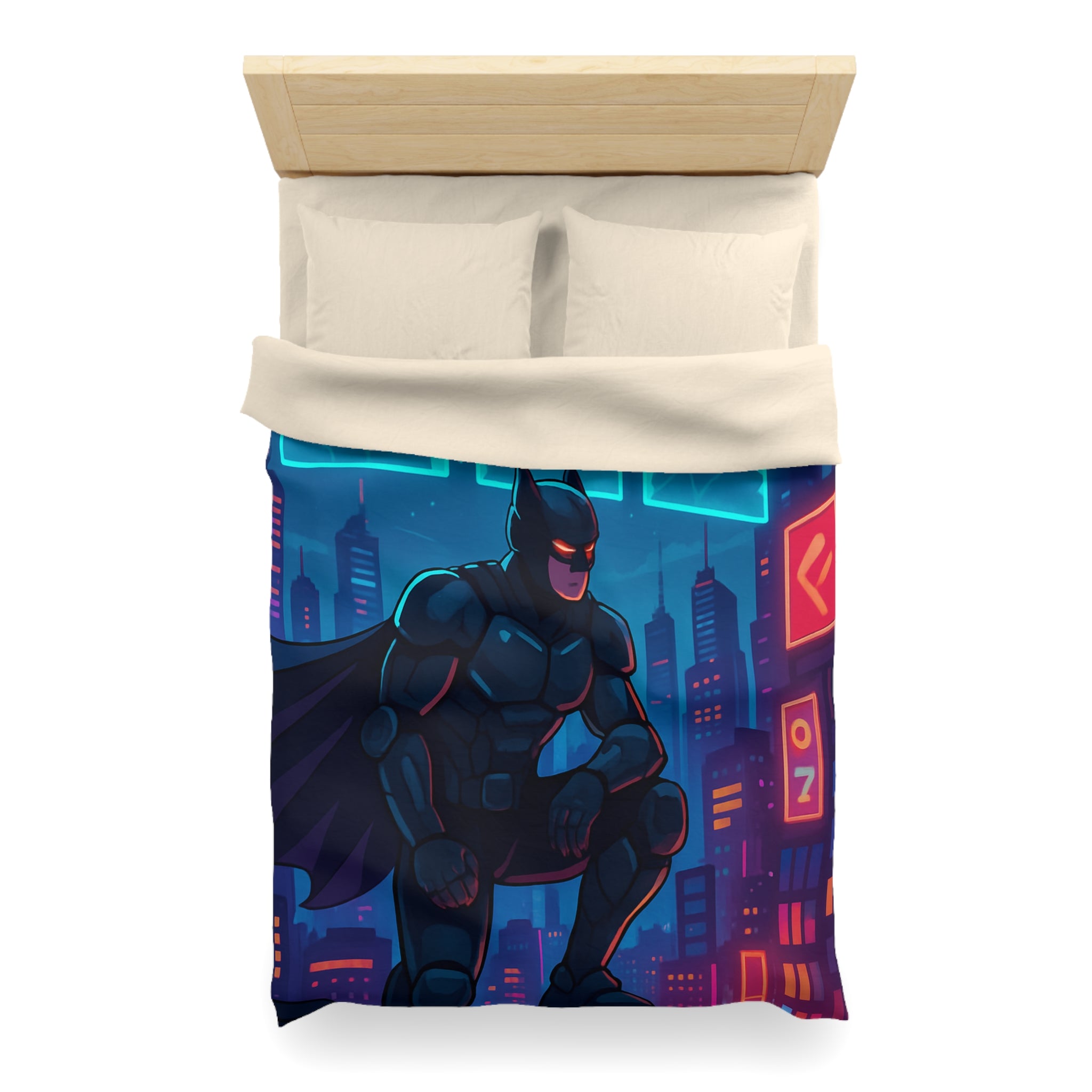 Housse de Couette Microfibre Design Artistique Moderne Décoration Chambre Confort Premium