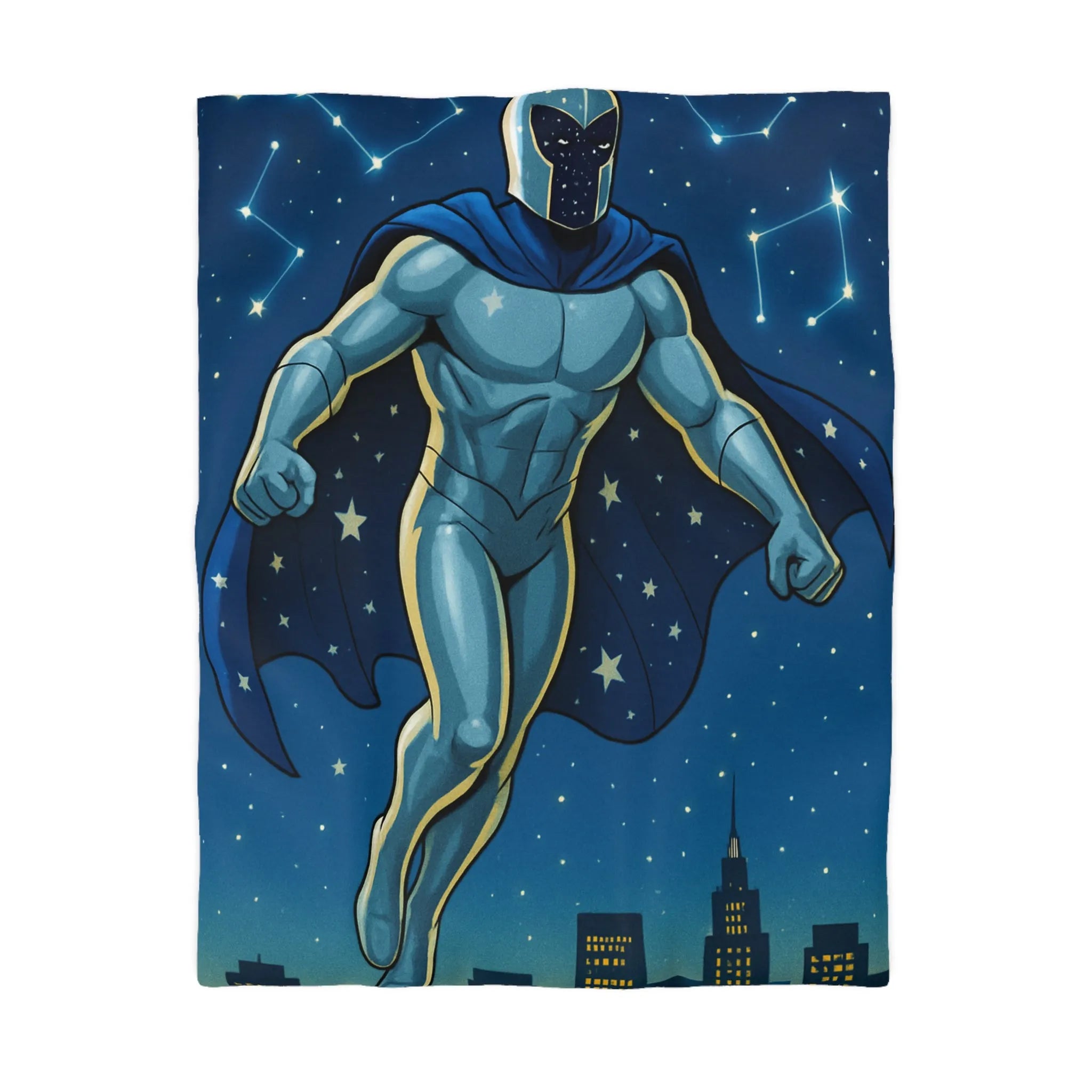 Housse de Couette Microfibre Art Graphique Contemporain Style Décoratif Chambre Tendance