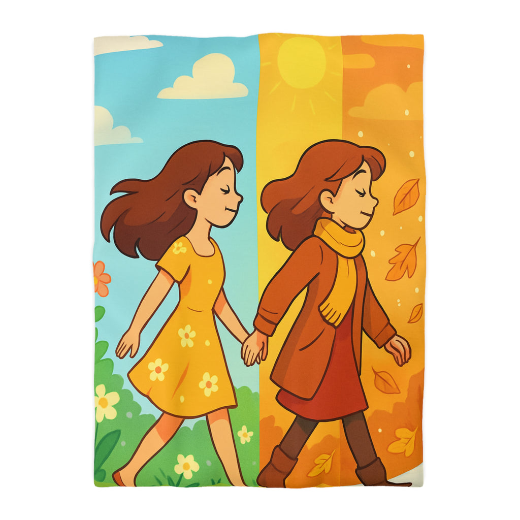 Housse de Couette Microfibre Design Artistique Moderne Décoration Chambre Confort Premium