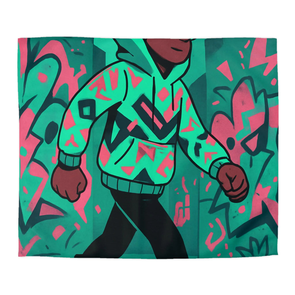 Housse de Couette Microfibre Création Artistique Moderne Design Exclusif Décoration Chambre