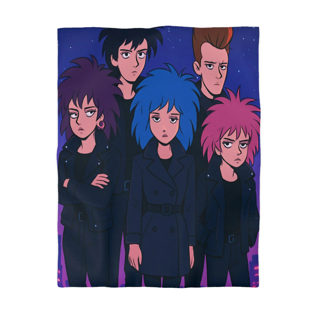 Housse de Couette Microfibre Création Artistique Moderne Design Exclusif Décoration Chambre