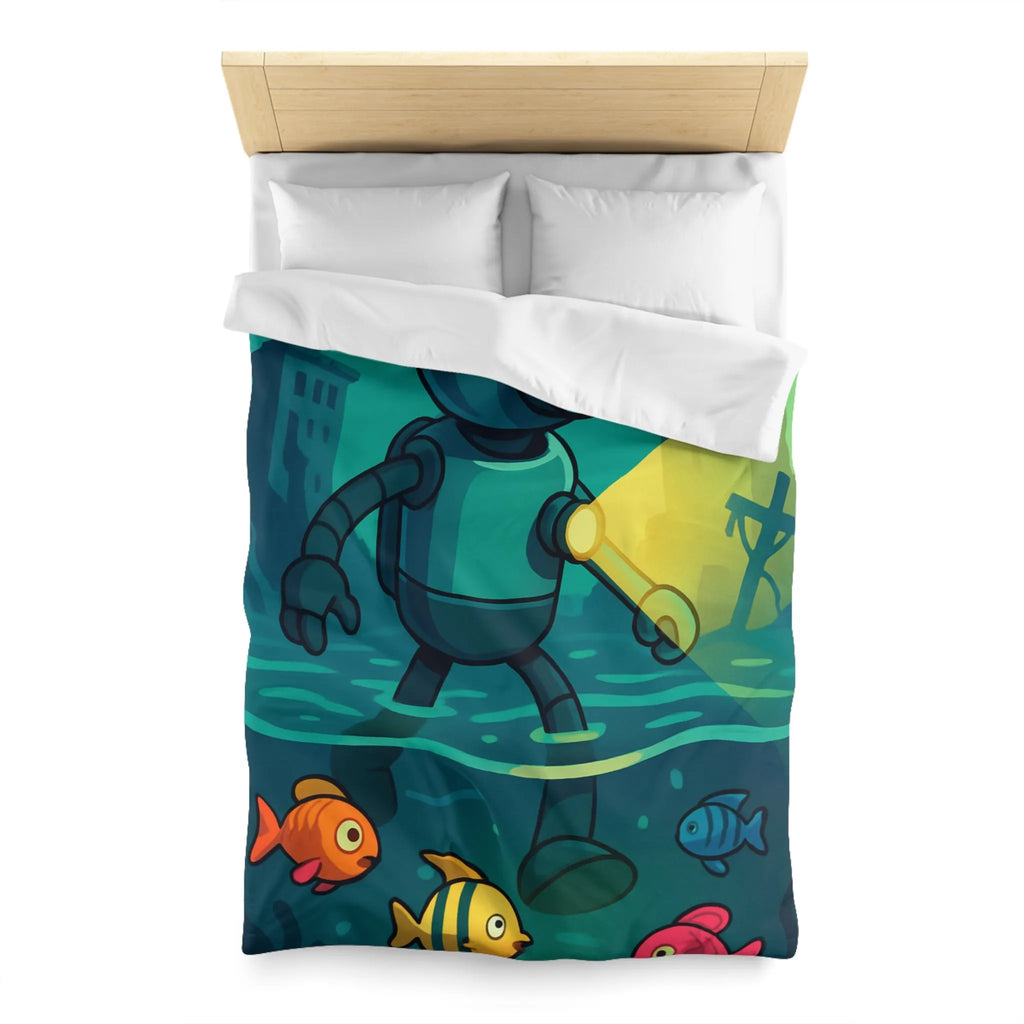 Explorez les Merveilles Sous-Marines avec un Robot Scaphandre et Poissons Colorés Magnifiques