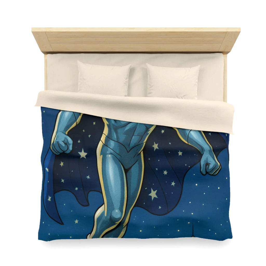 Housse de Couette Microfibre Art Graphique Contemporain Style Décoratif Chambre Tendance