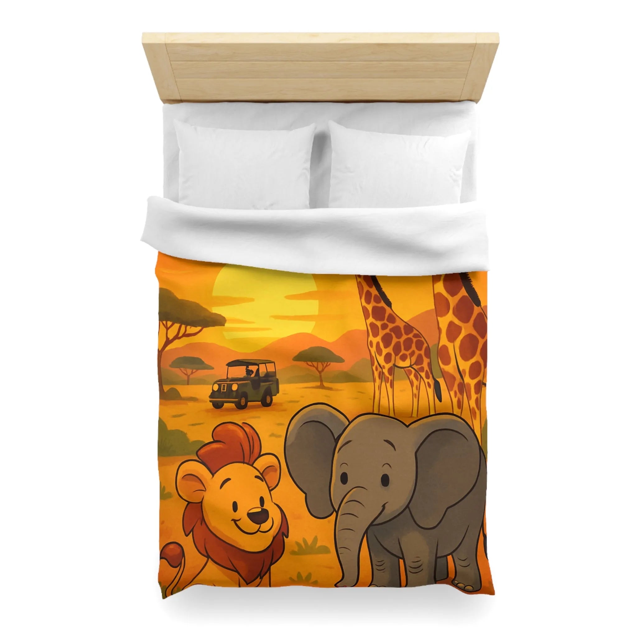 Housse de Couette Microfibre Art Graphique Contemporain Style Décoratif Chambre Tendance