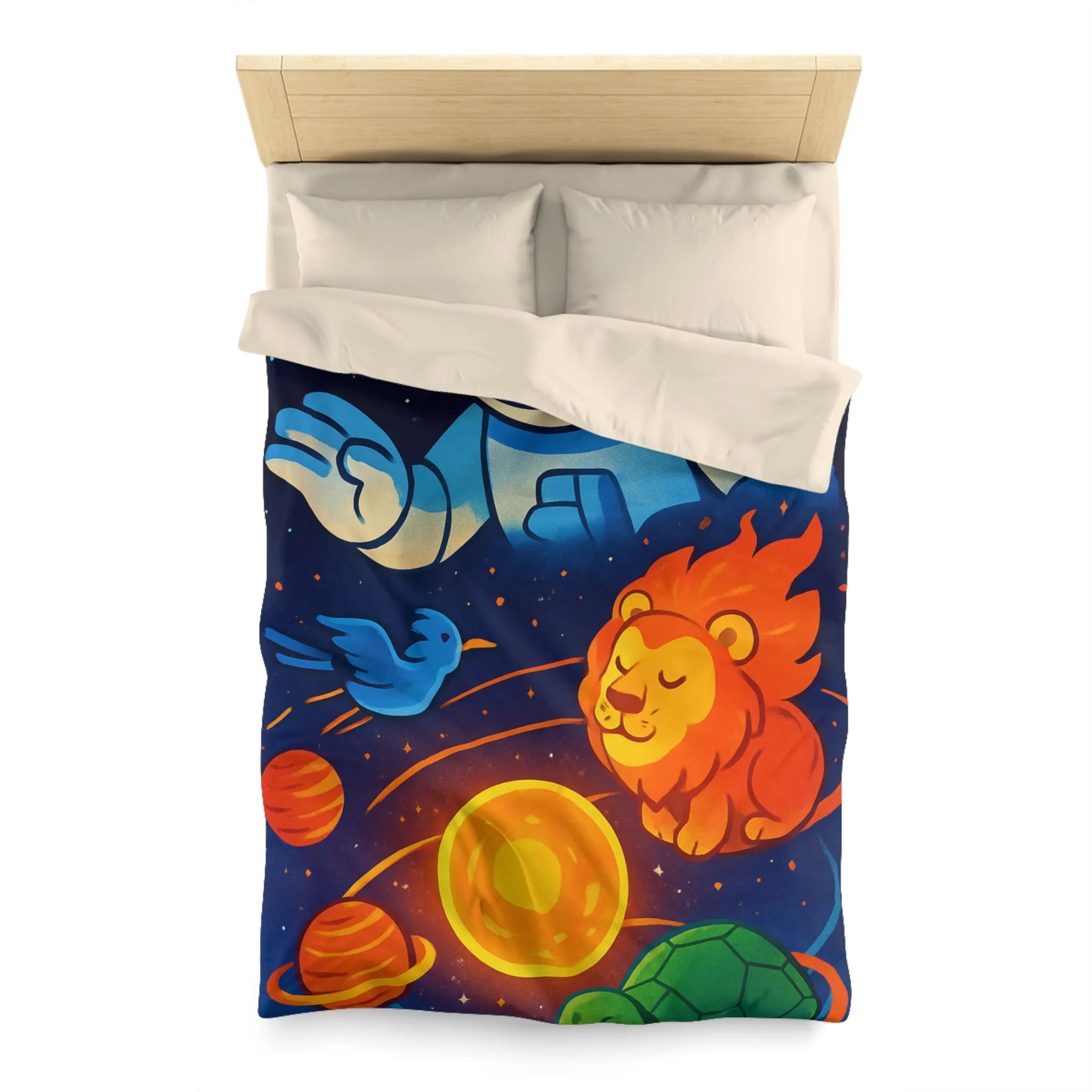 Housse de Couette Microfibre Création Artistique Moderne Design Exclusif Décoration Chambre