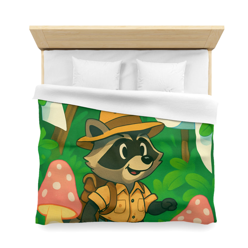 Housse de Couette Microfibre Motif Créatif Original Style Contemporain Chambre Élégante