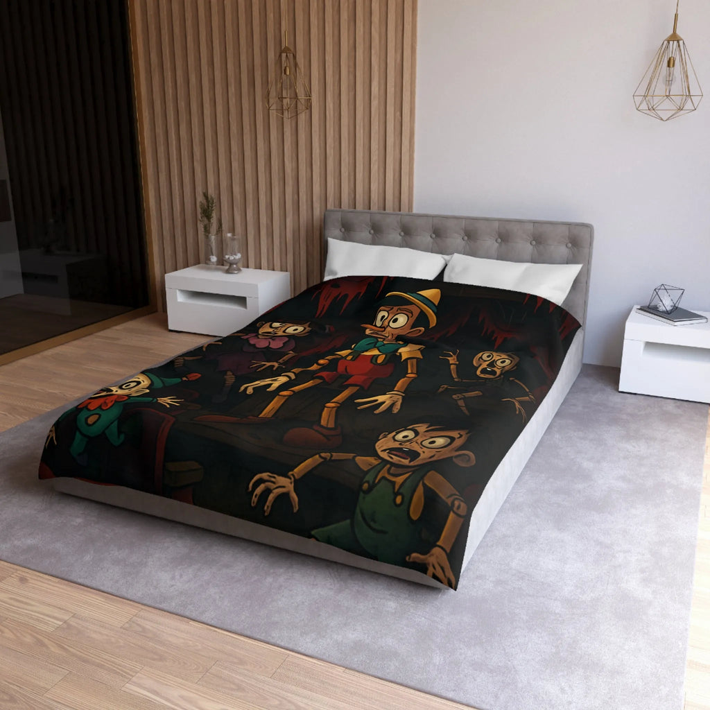 Housse de Couette Microfibre Création Artistique Moderne Design Exclusif Décoration Chambre