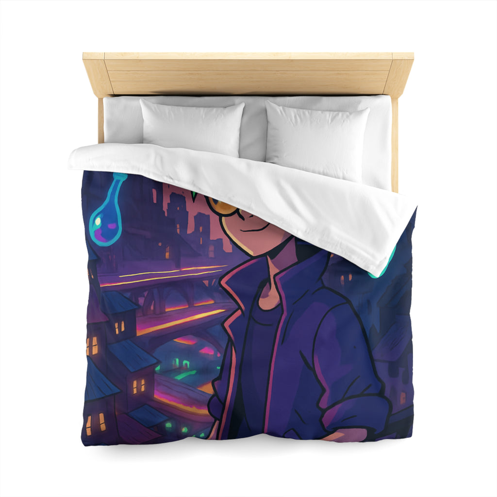 Housse de Couette Microfibre Création Artistique Moderne Design Exclusif Décoration Chambre