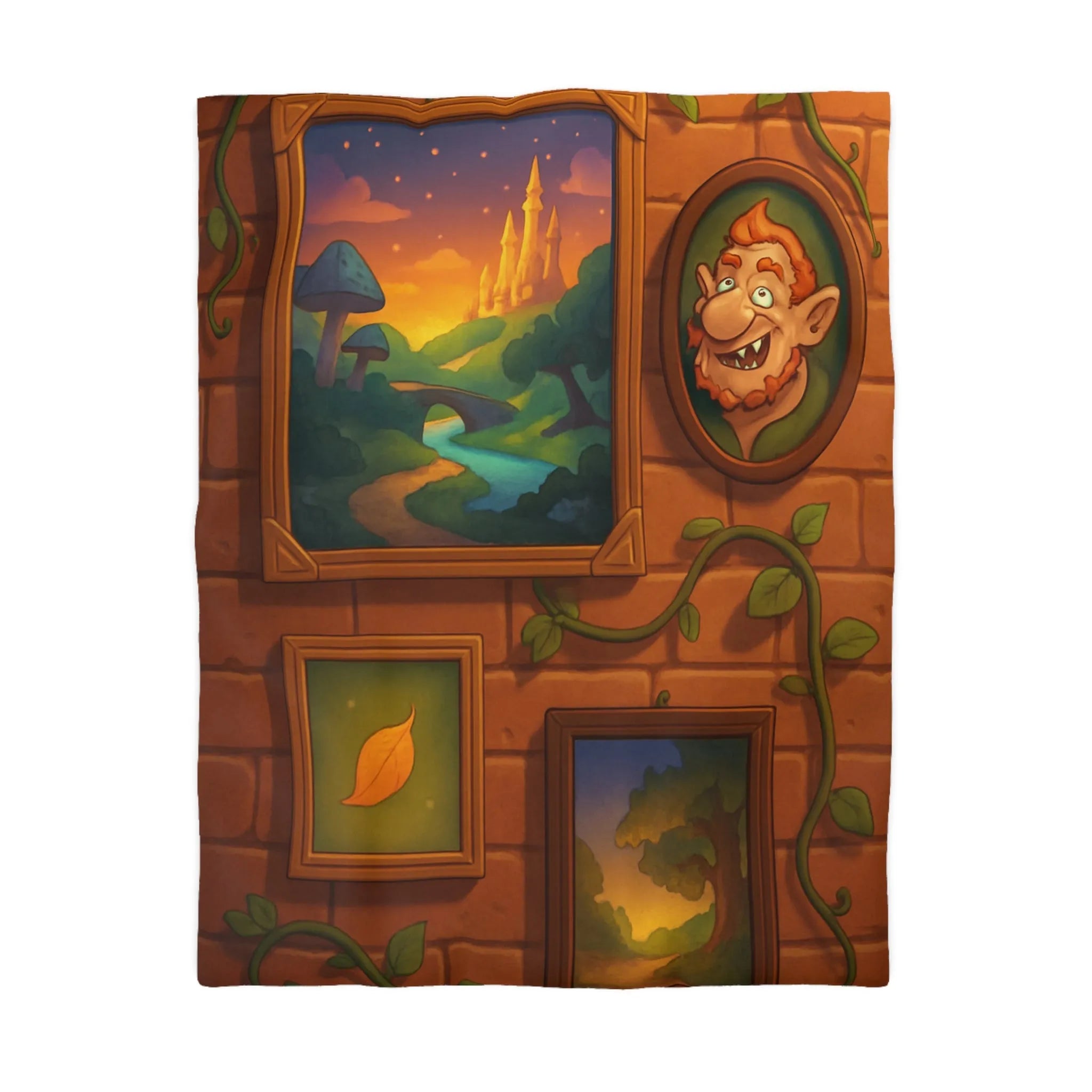 Créez un espace féerique avec cette housse de couette magique et artistique enchantée