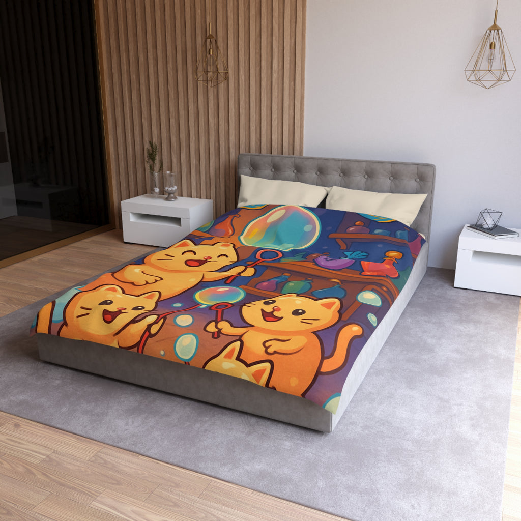 Housse de Couette Microfibre Création Artistique Moderne Design Exclusif Décoration Chambre