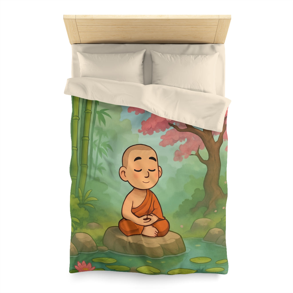 Housse de Couette Microfibre Motif Créatif Original Style Contemporain Chambre Élégante