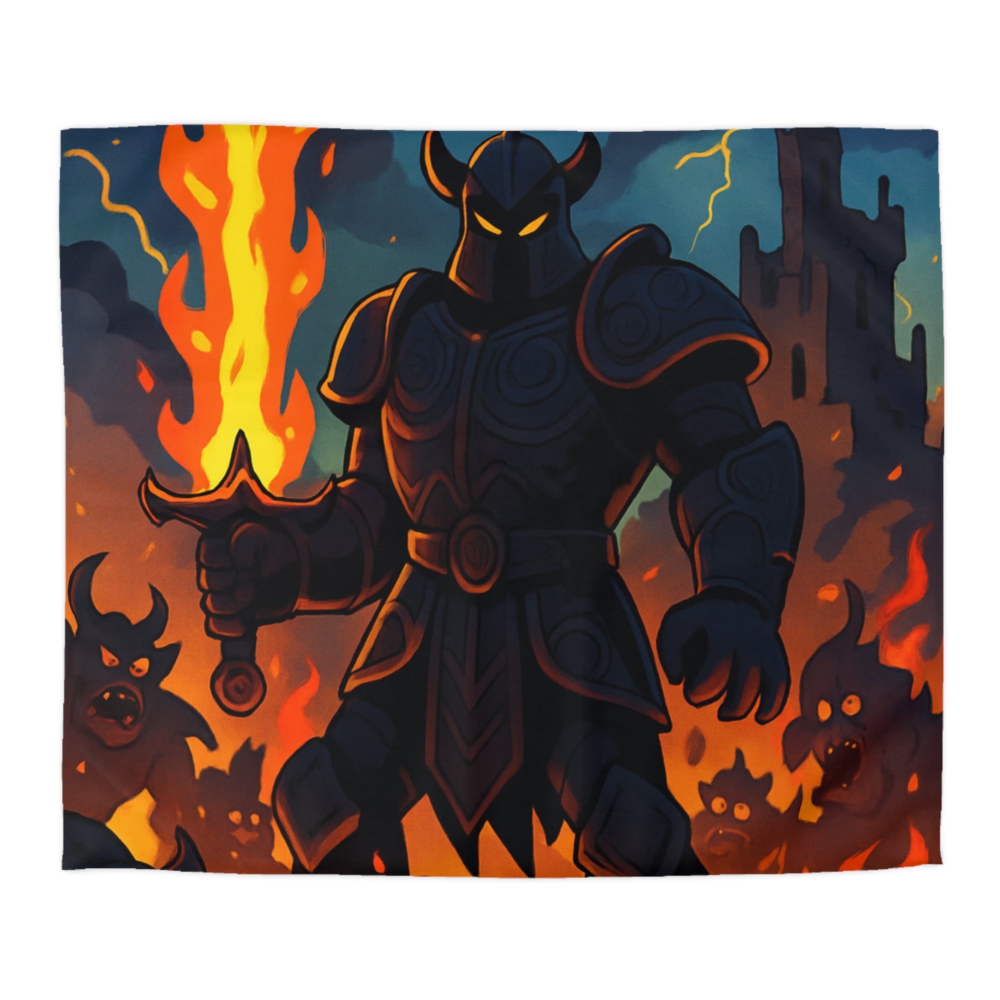 Housse de Couette Microfibre Motif Créatif Original Style Contemporain Chambre Élégante