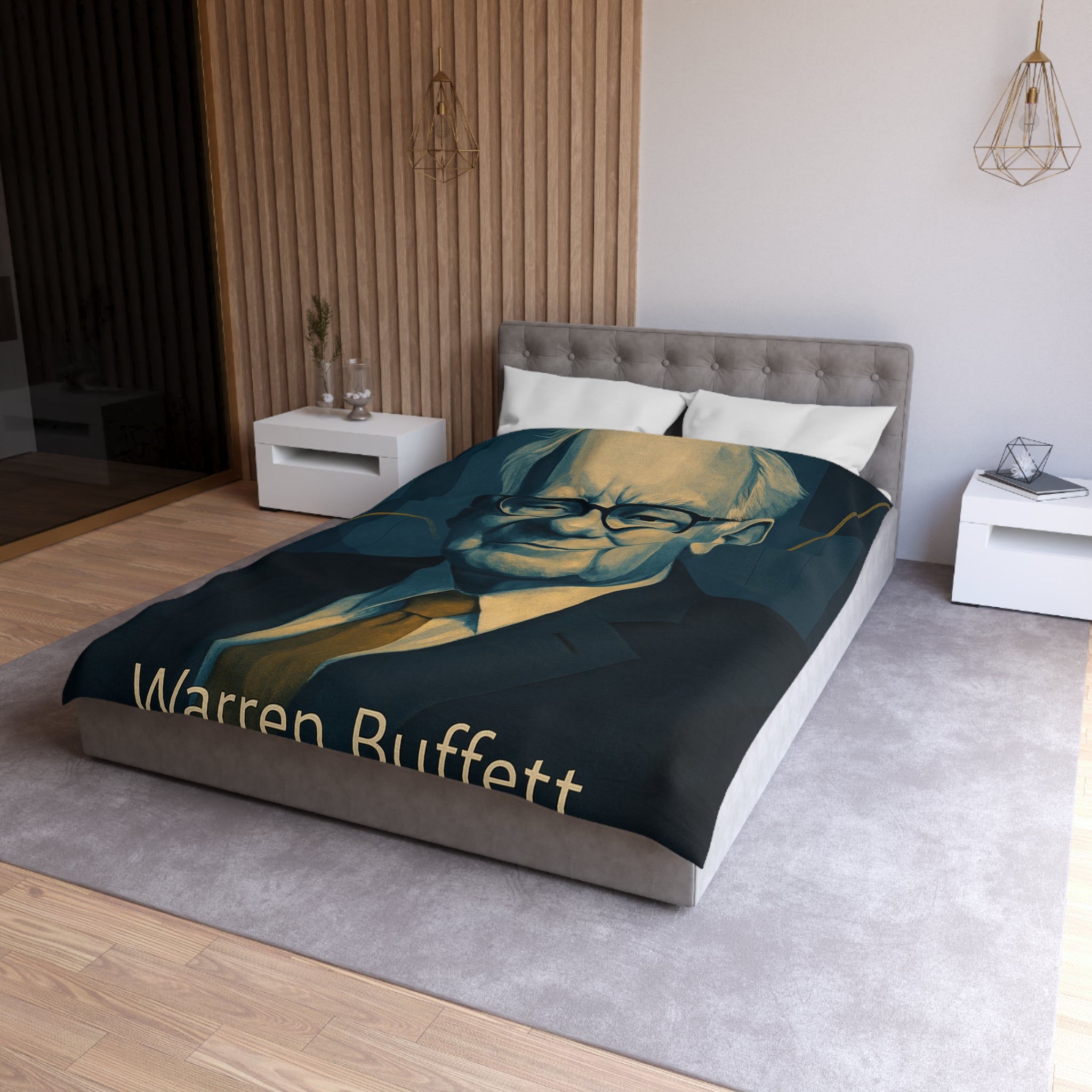 Housse de Couette Microfibre Création Artistique Moderne Design Exclusif Décoration Chambre