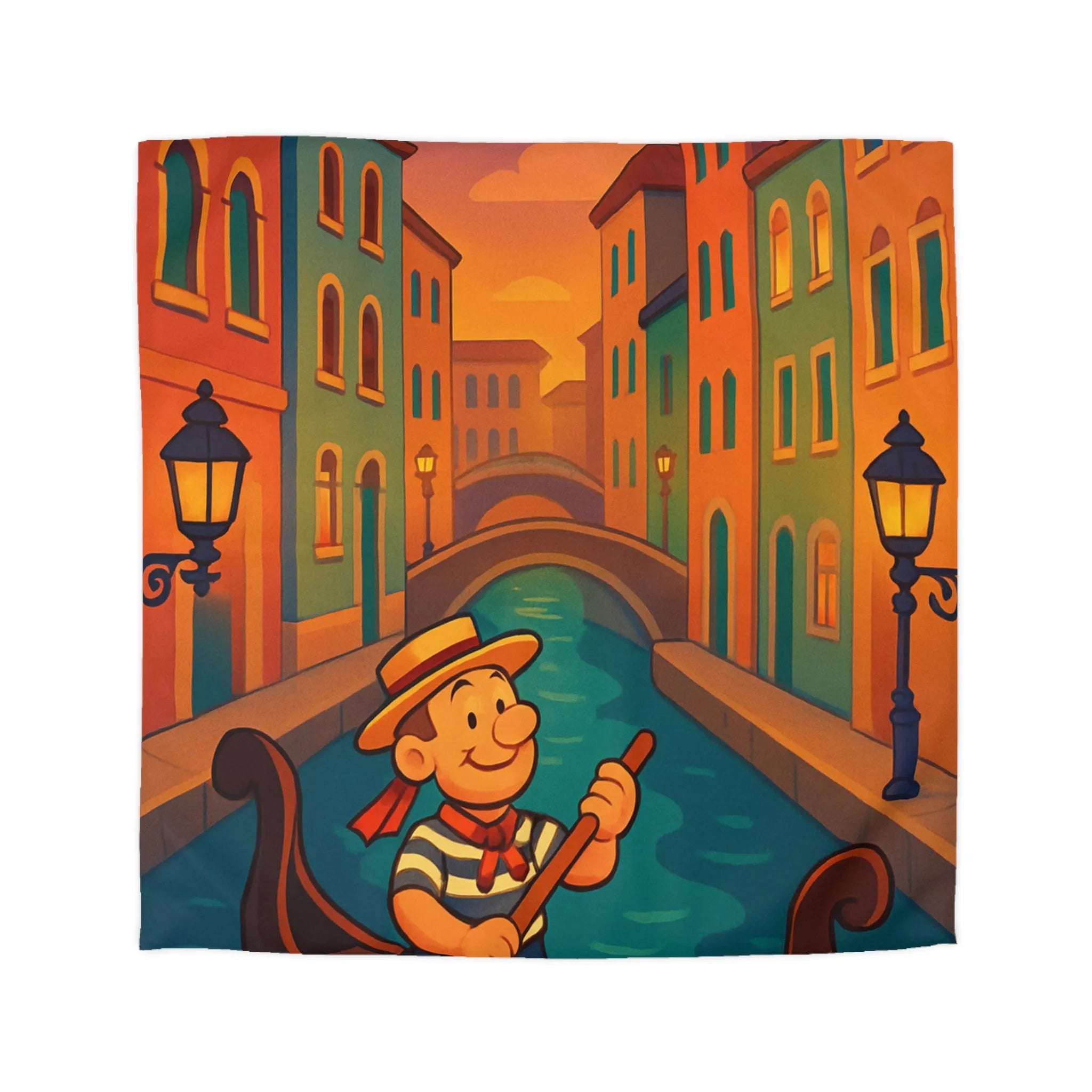 Housse de Couette Microfibre Création Artistique Moderne Design Exclusif Décoration Chambre