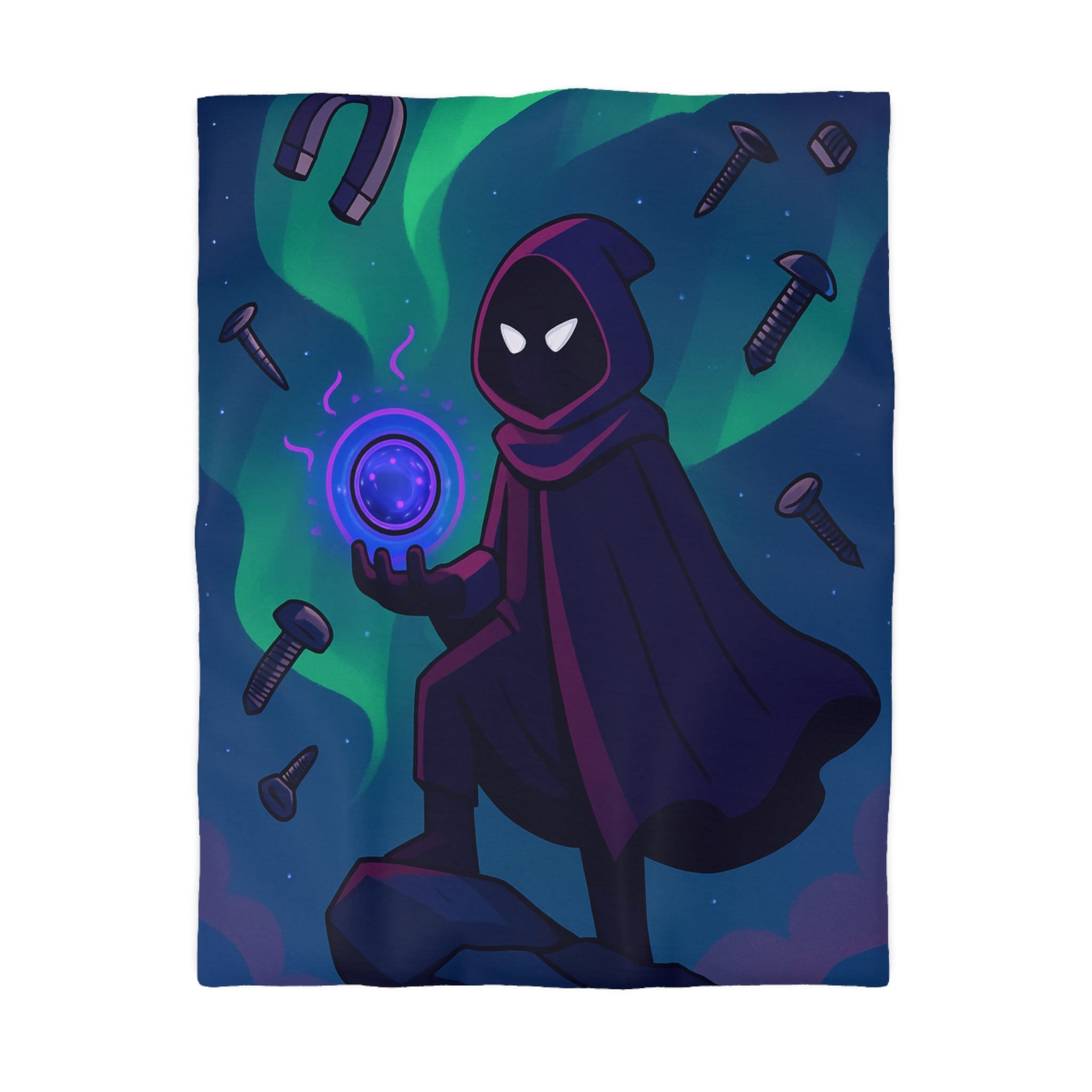 Housse de Couette Microfibre Illustration Unique Design Moderne Décoration Intérieure Raffinée