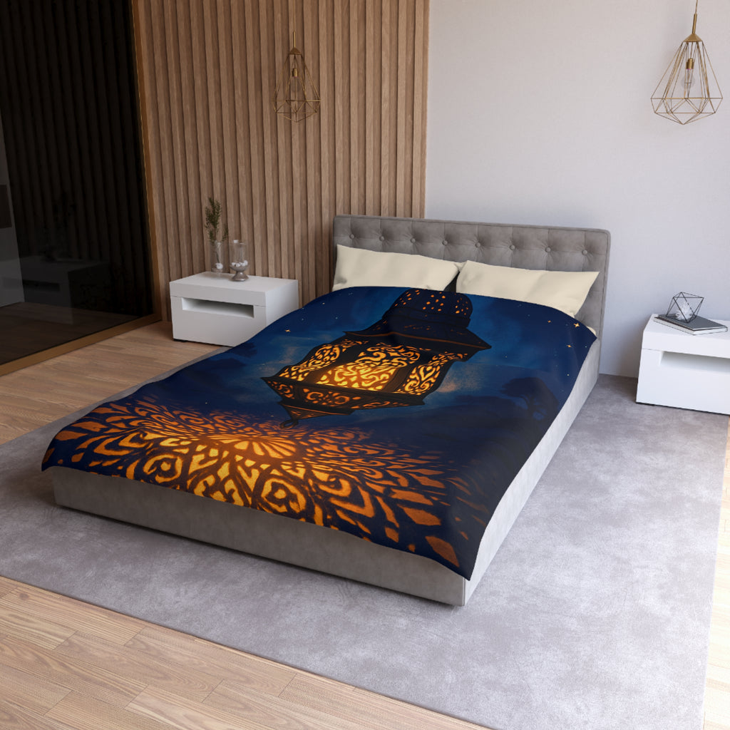 Housse de Couette Microfibre Design Artistique Moderne Décoration Chambre Confort Premium