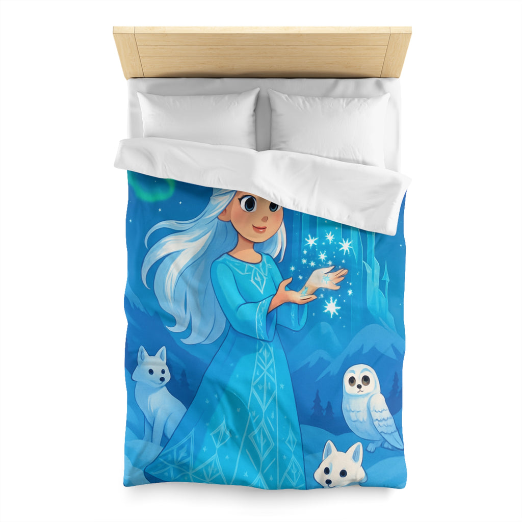 Housse de Couette Microfibre Motif Créatif Original Style Contemporain Chambre Élégante