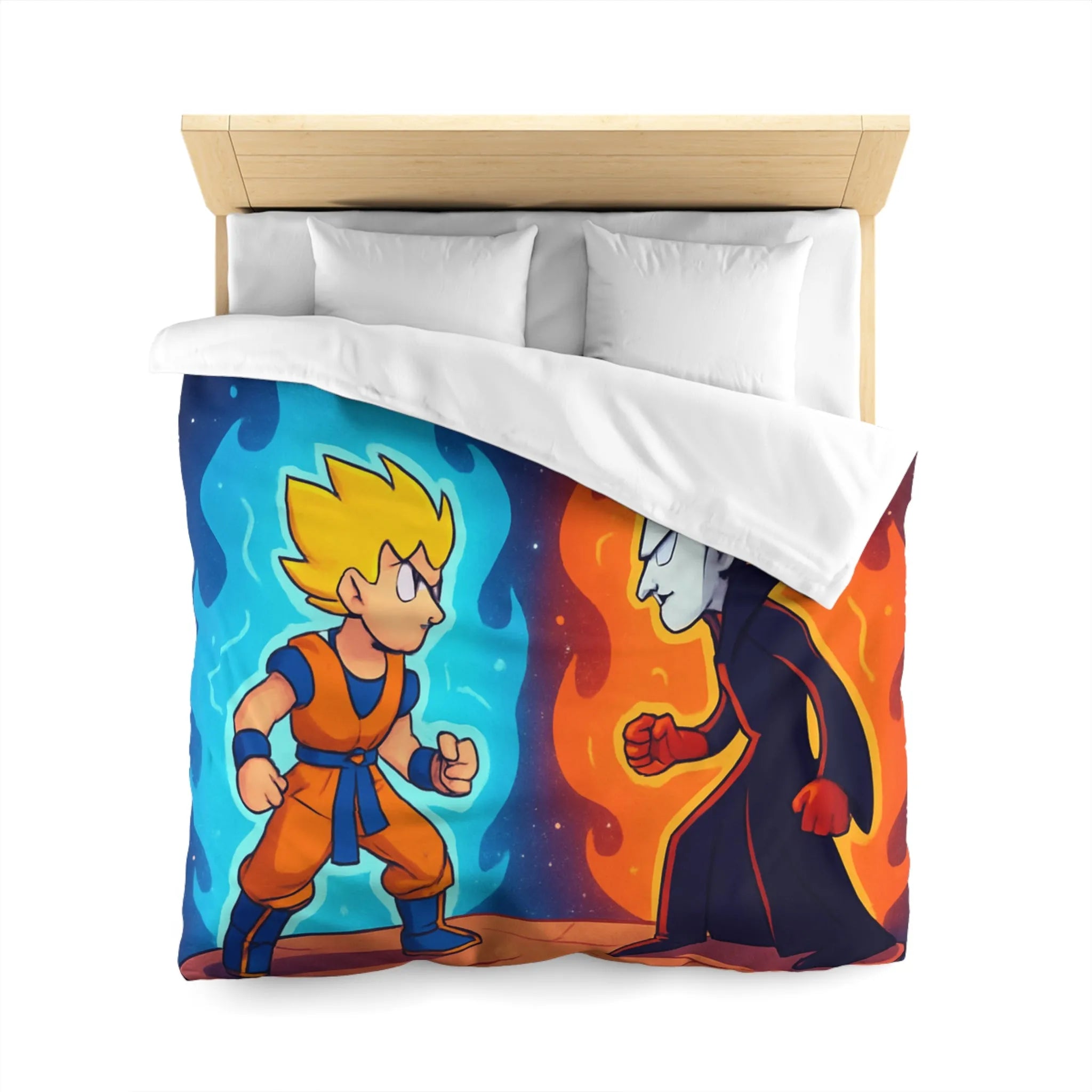 Housse de Couette Microfibre Art Graphique Contemporain Style Décoratif Chambre Tendance