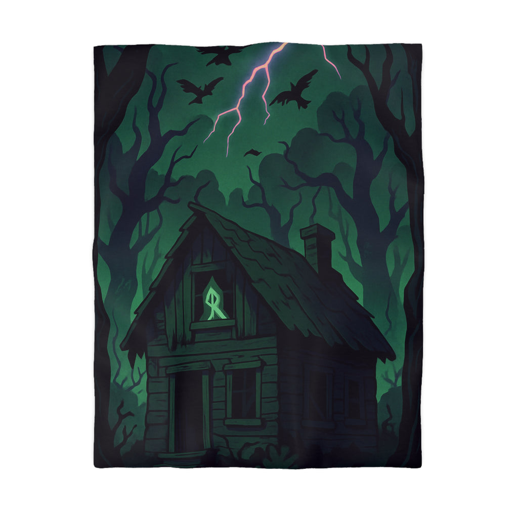 Housse de Couette Microfibre Design Artistique Moderne Décoration Chambre Confort Premium