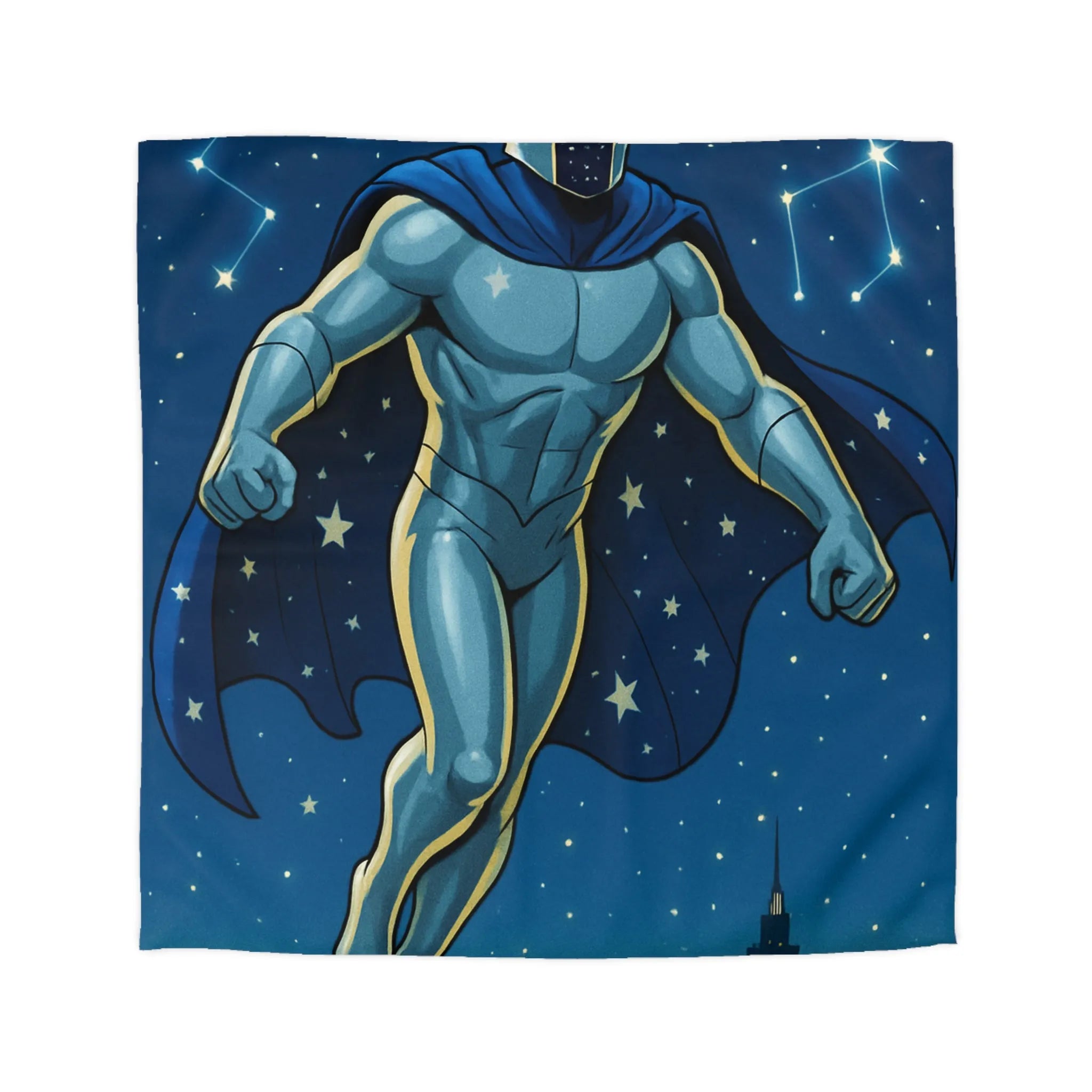 Housse de Couette Microfibre Art Graphique Contemporain Style Décoratif Chambre Tendance