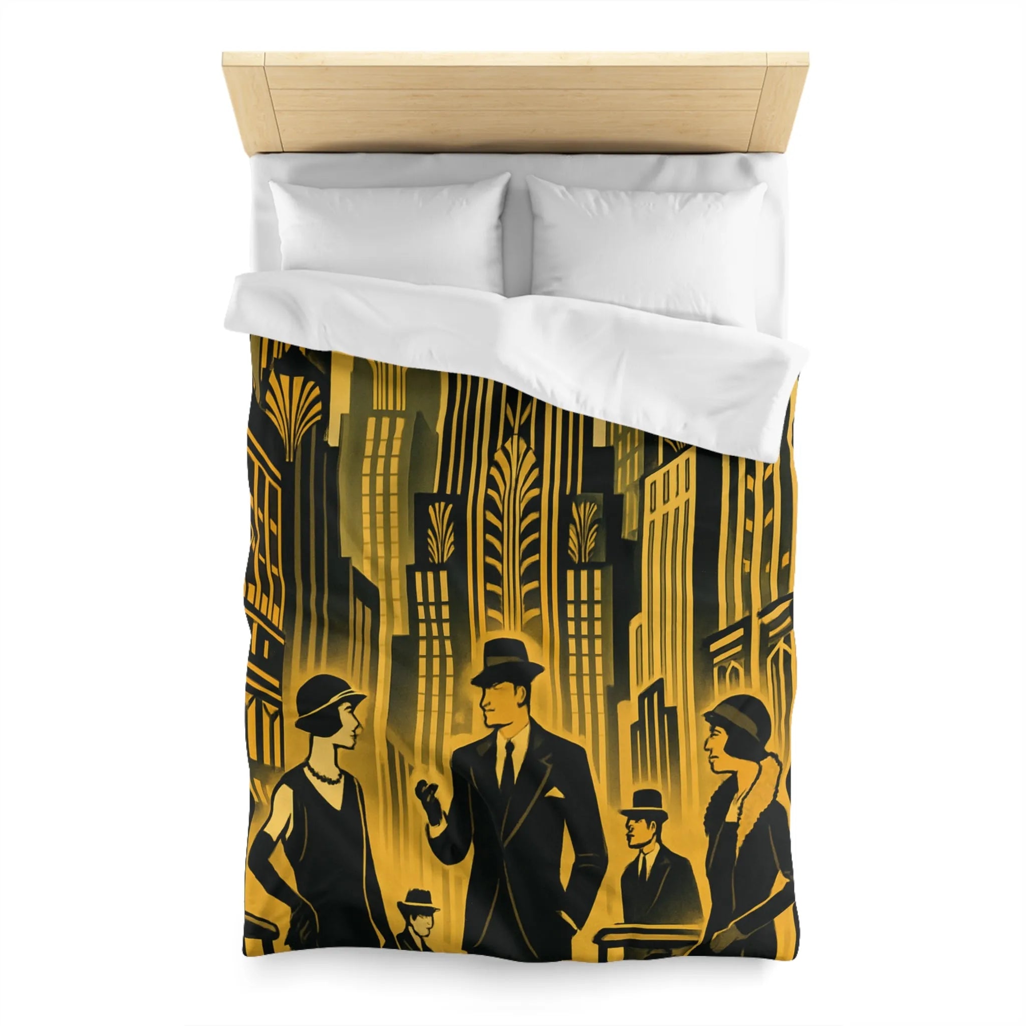 Housse de Couette Microfibre Création Artistique Moderne Design Exclusif Décoration Chambre