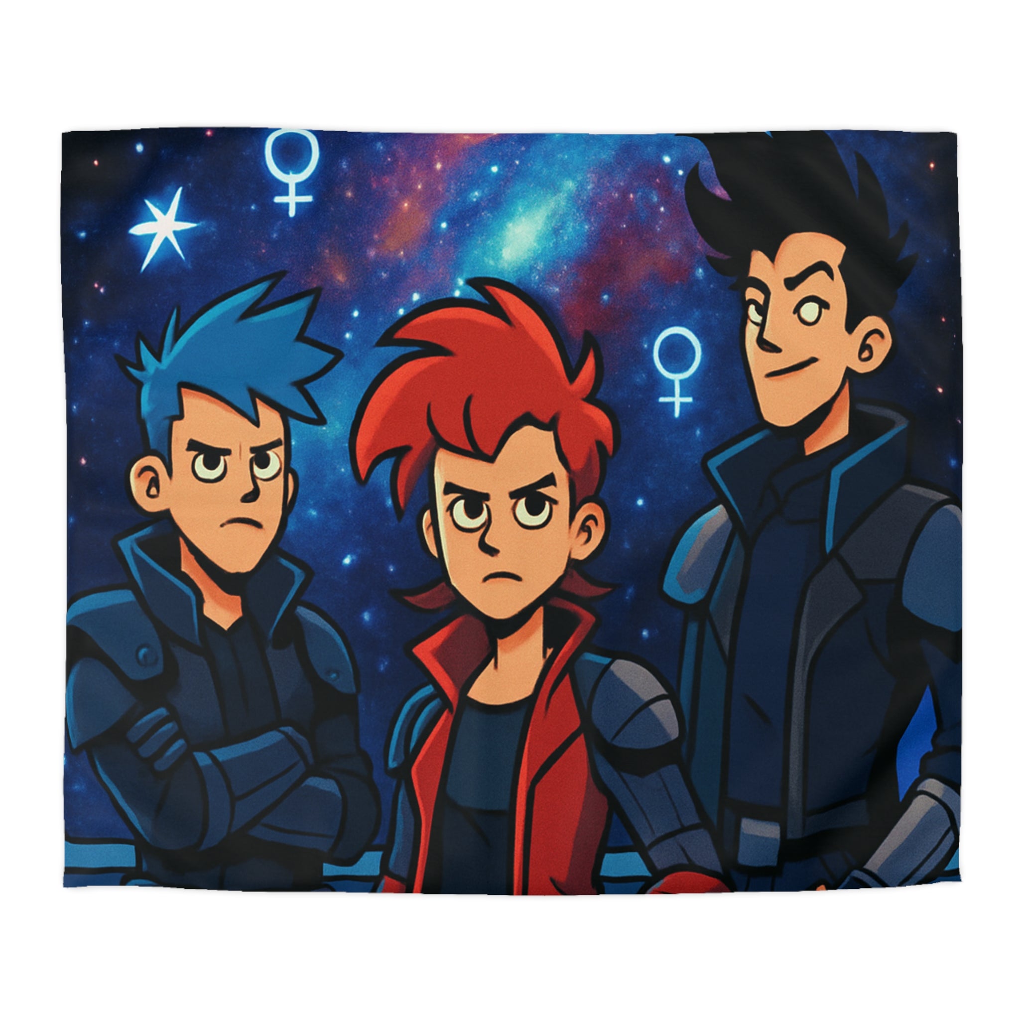 Housse de Couette Microfibre Illustration Unique Design Moderne Décoration Intérieure Raffinée