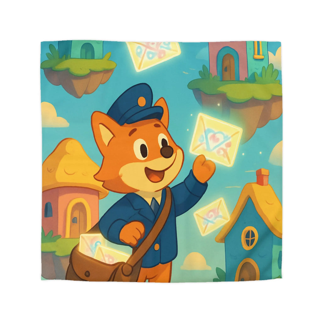 Housse de Couette Microfibre Art Graphique Contemporain Style Décoratif Chambre Tendance