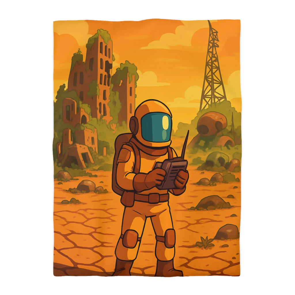 Appréciez l'Aventure Post-Apocalyptique avec un Astronaute dans un Futur Désolé et Mystérieux