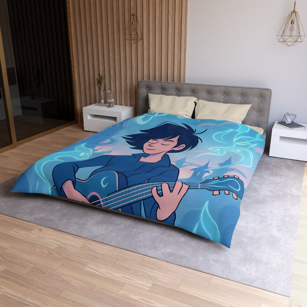 Housse de Couette Microfibre Création Artistique Moderne Design Exclusif Décoration Chambre