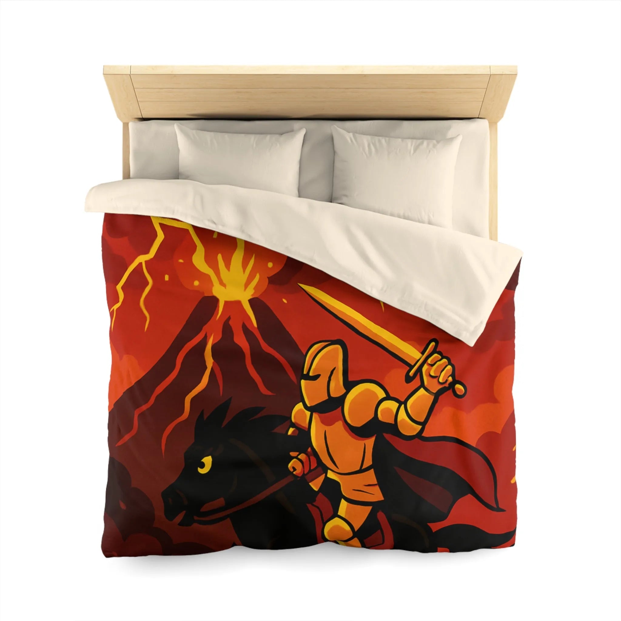 Housse de Couette Microfibre Création Artistique Moderne Design Exclusif Décoration Chambre