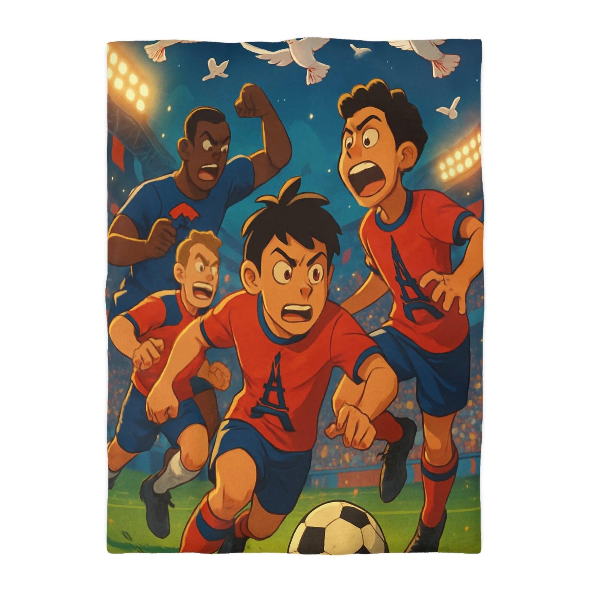 Housse de Couette Microfibre Création Artistique Moderne Design Exclusif Décoration Chambre