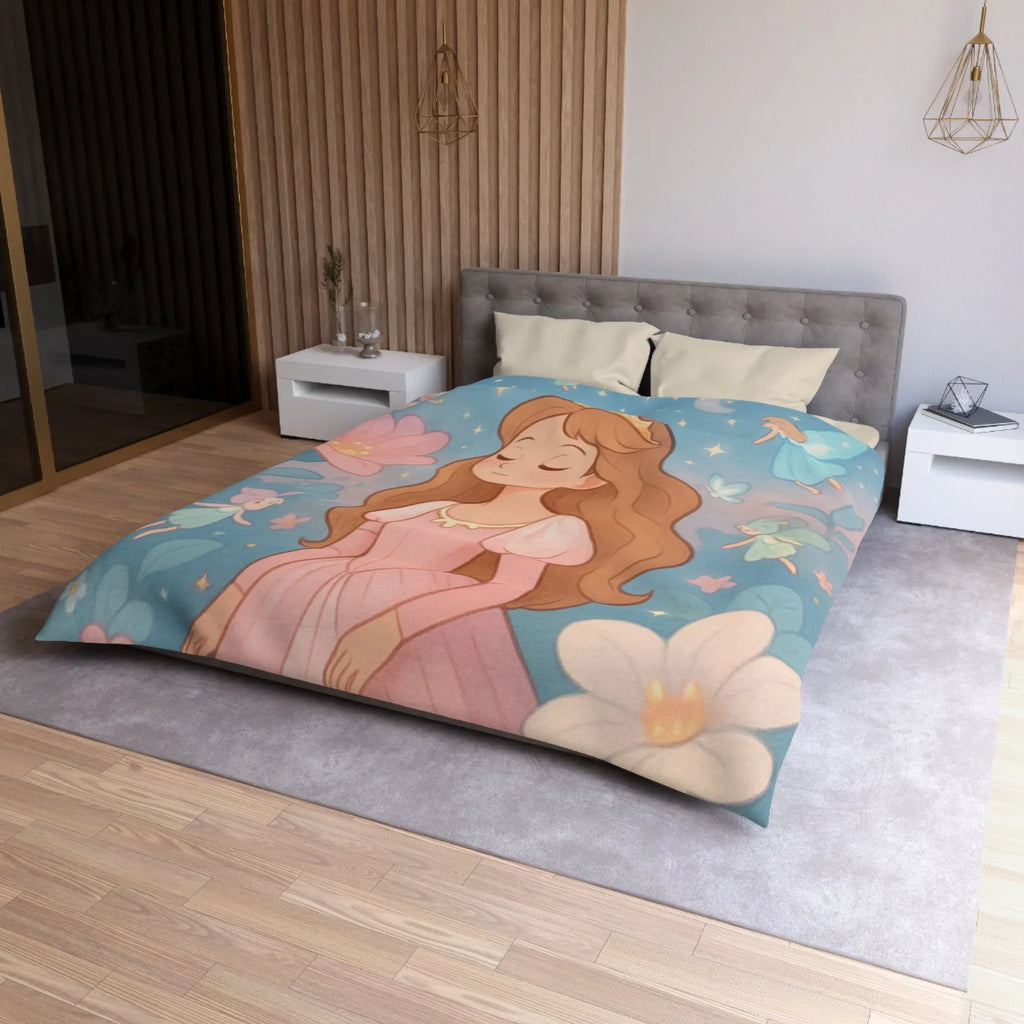 Housse de Couette Microfibre Art Graphique Contemporain Style Décoratif Chambre Tendance