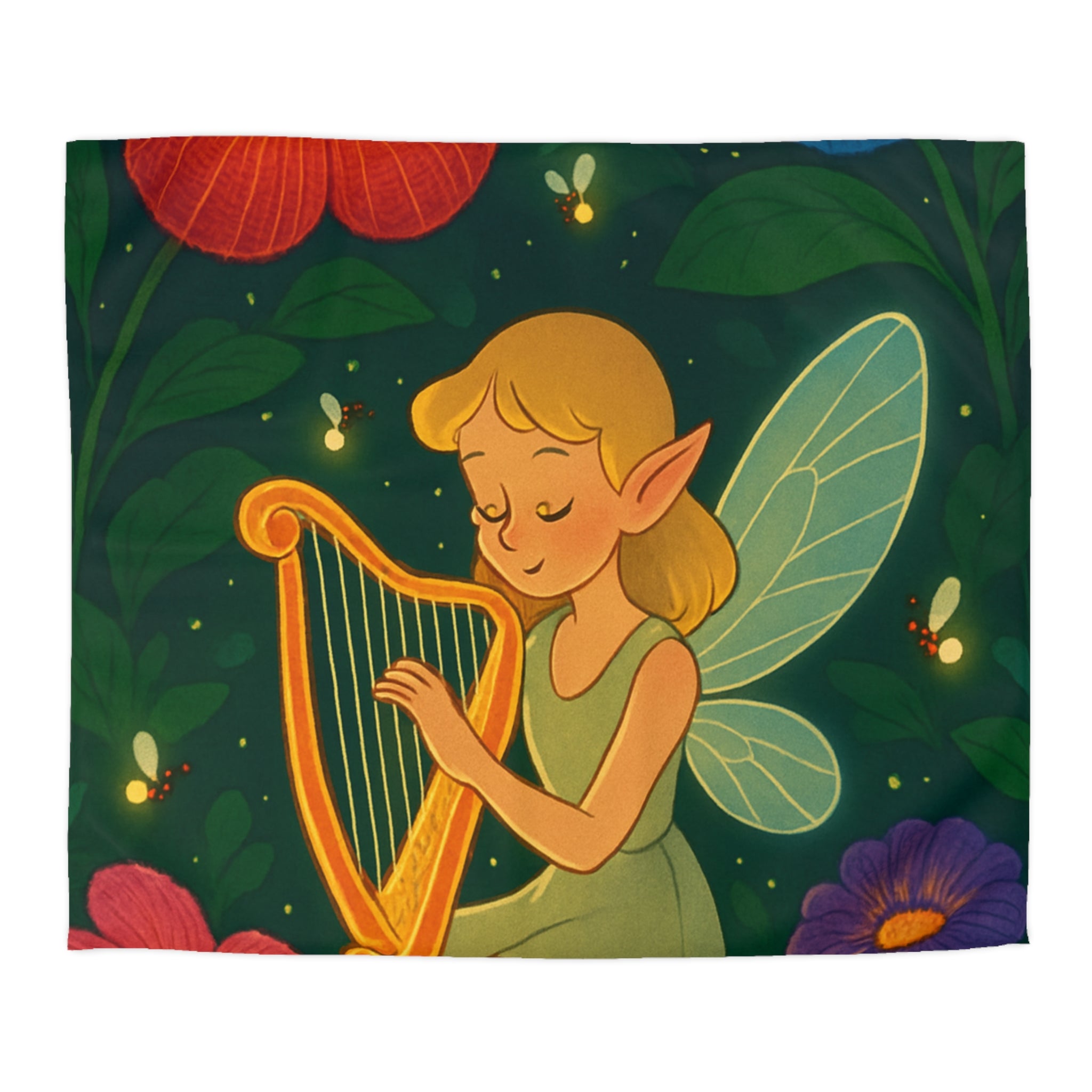 Housse de Couette Microfibre Motif Créatif Original Style Contemporain Chambre Élégante