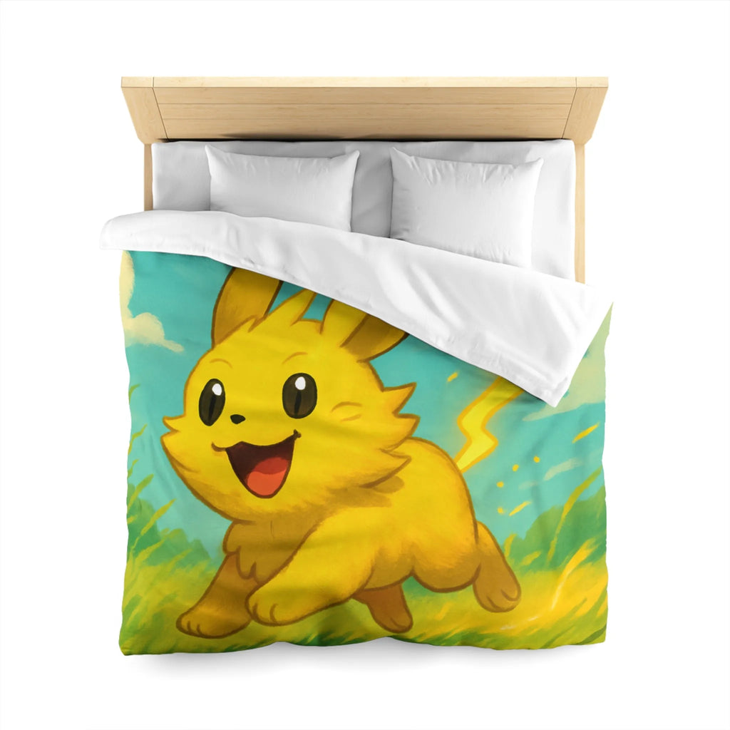 Housse de Couette Microfibre Art Graphique Contemporain Style Décoratif Chambre Tendance