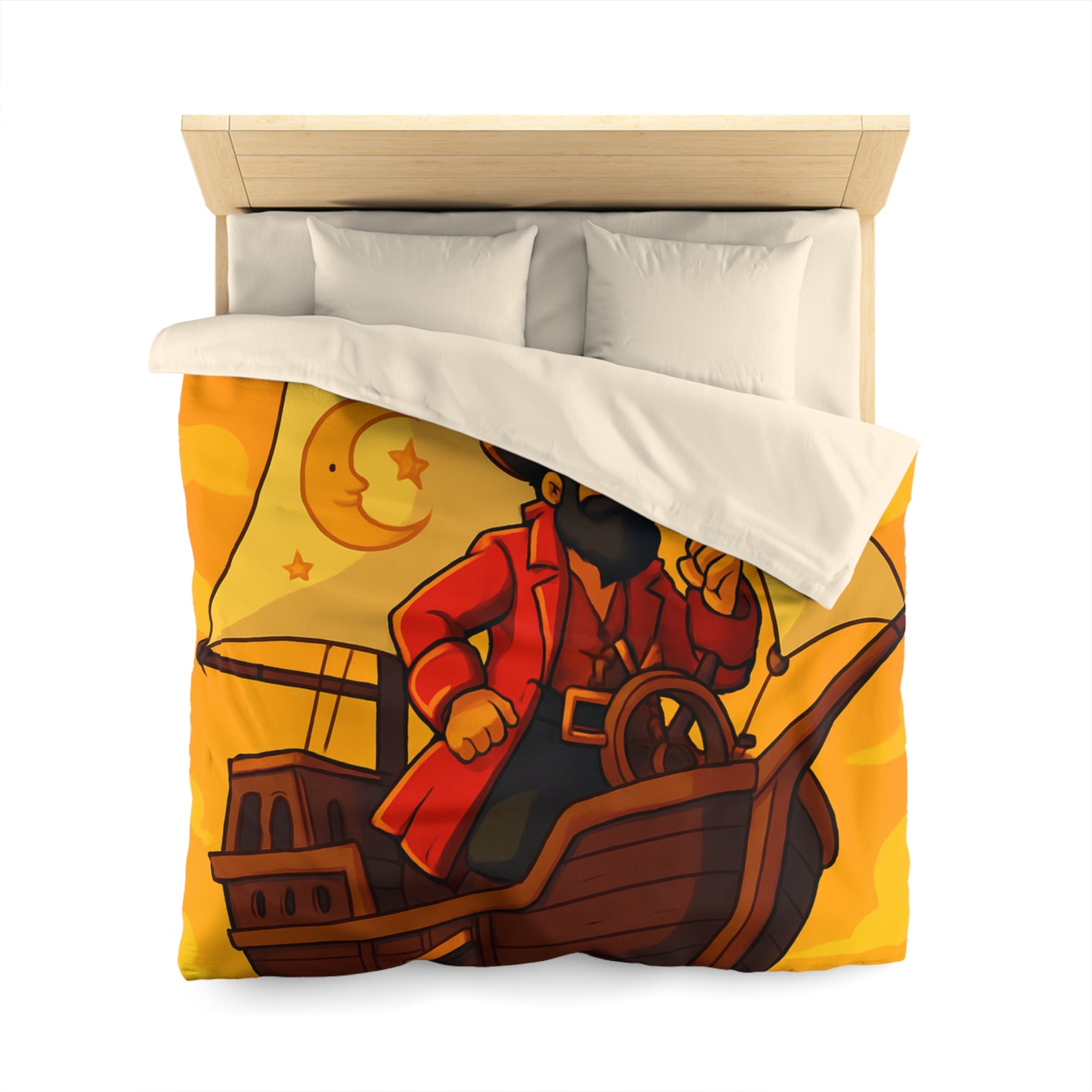 Housse de Couette Microfibre Design Artistique Moderne Décoration Chambre Confort Premium