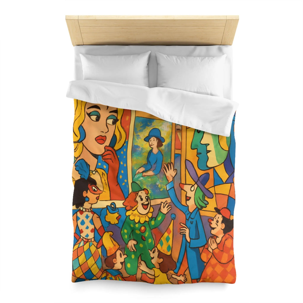 Égayez Votre Chambre avec une Housse de Couette Inspirée de l'Art du Cirque