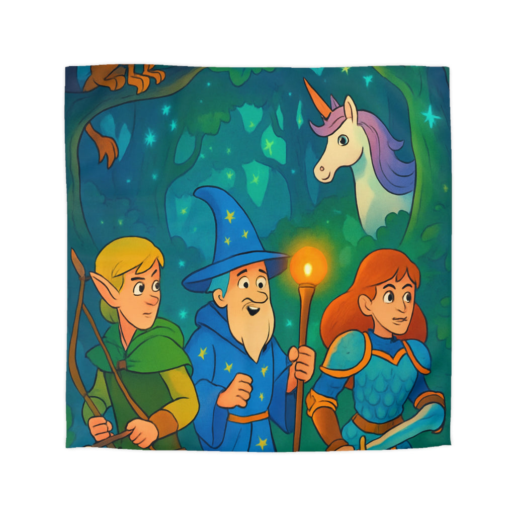 Housse de Couette Microfibre Motif Créatif Original Style Contemporain Chambre Élégante