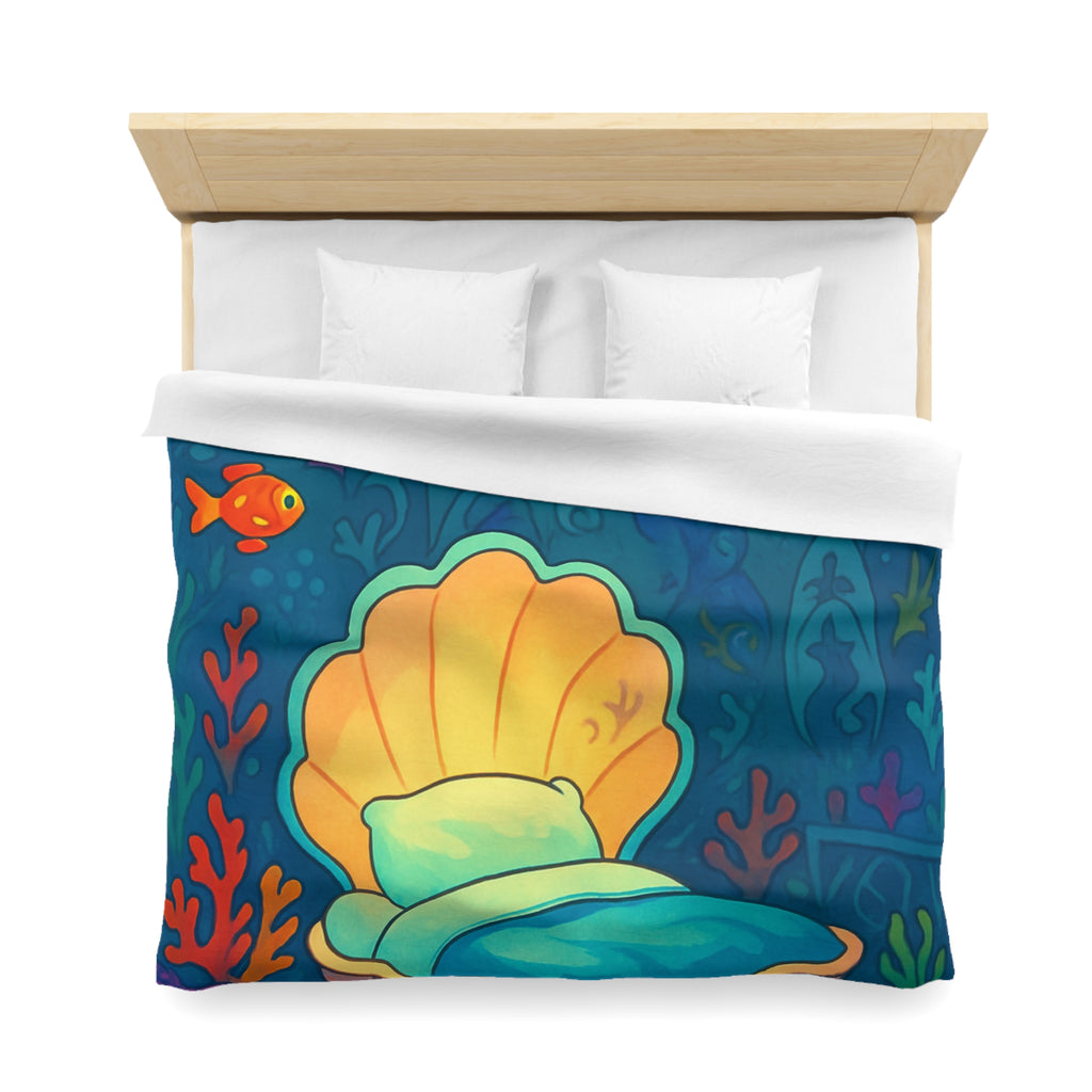 Plongée onirique sous-marine : Univers enchanteur pour chambre à coucher style marin