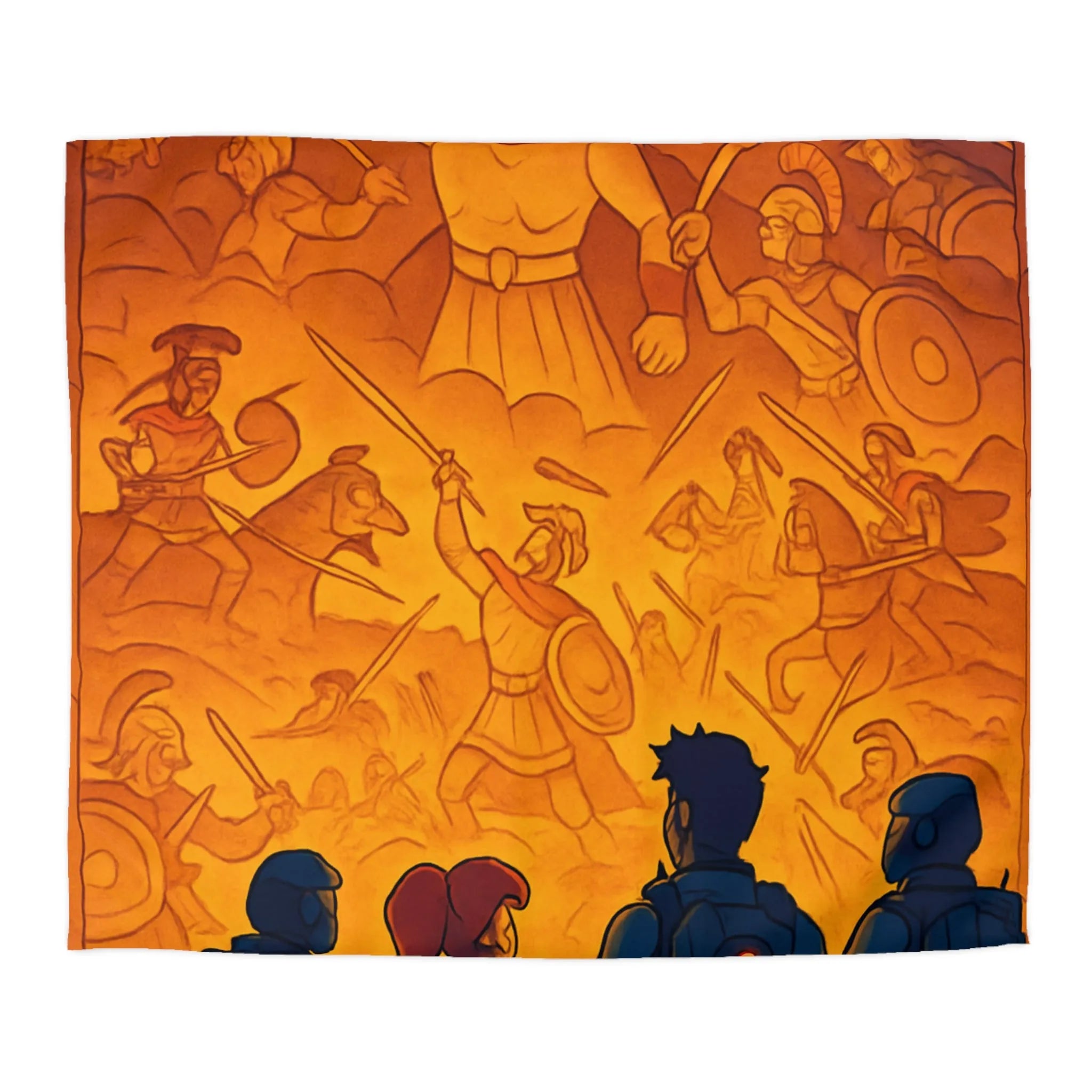 Housse de Couette Aventure Space Opéra Guerriers pour Fans de Science-fiction Épique