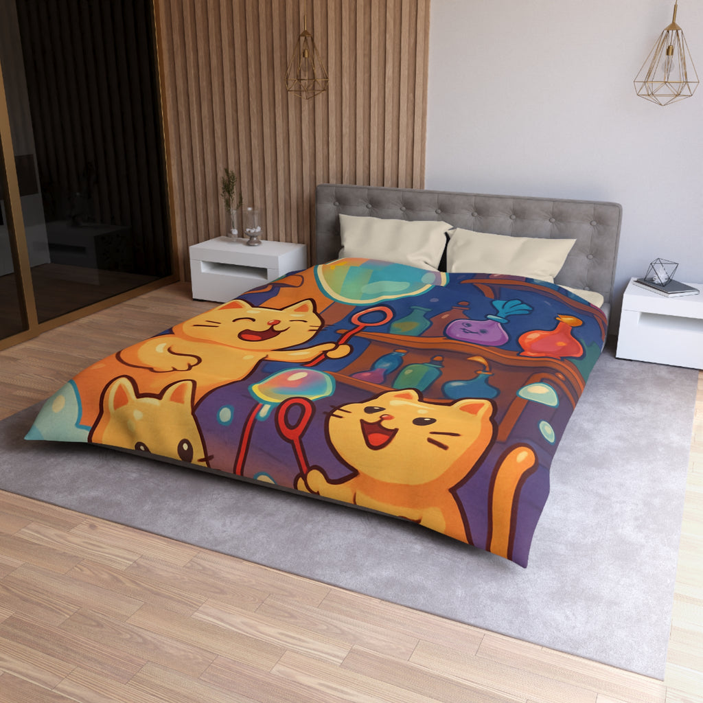 Housse de Couette Microfibre Création Artistique Moderne Design Exclusif Décoration Chambre