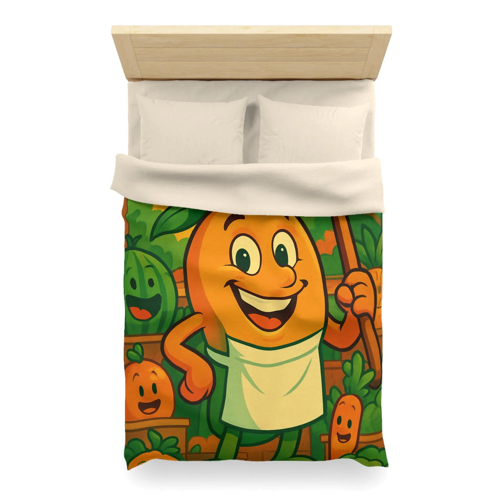 Housse de Couette Microfibre Art Graphique Contemporain Style Décoratif Chambre Tendance