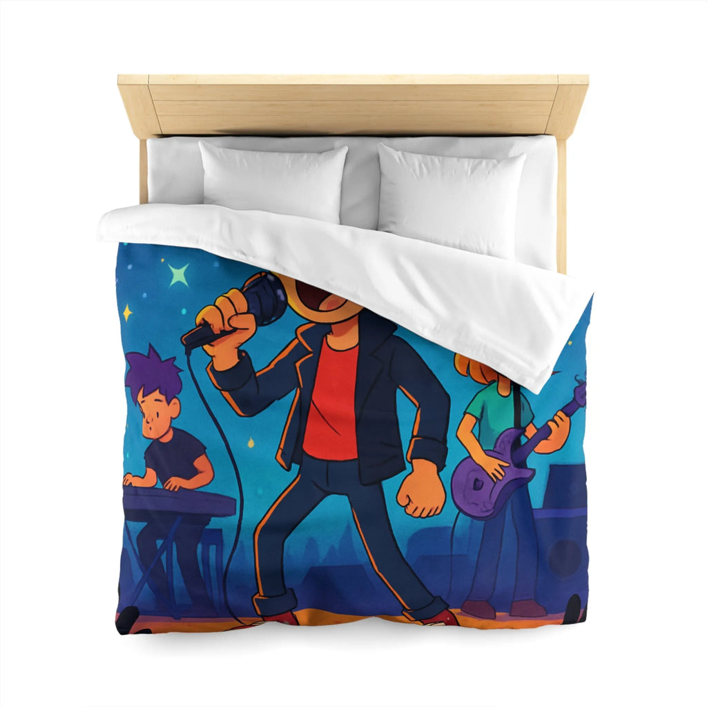 Housse de Couette Microfibre Création Artistique Moderne Design Exclusif Décoration Chambre