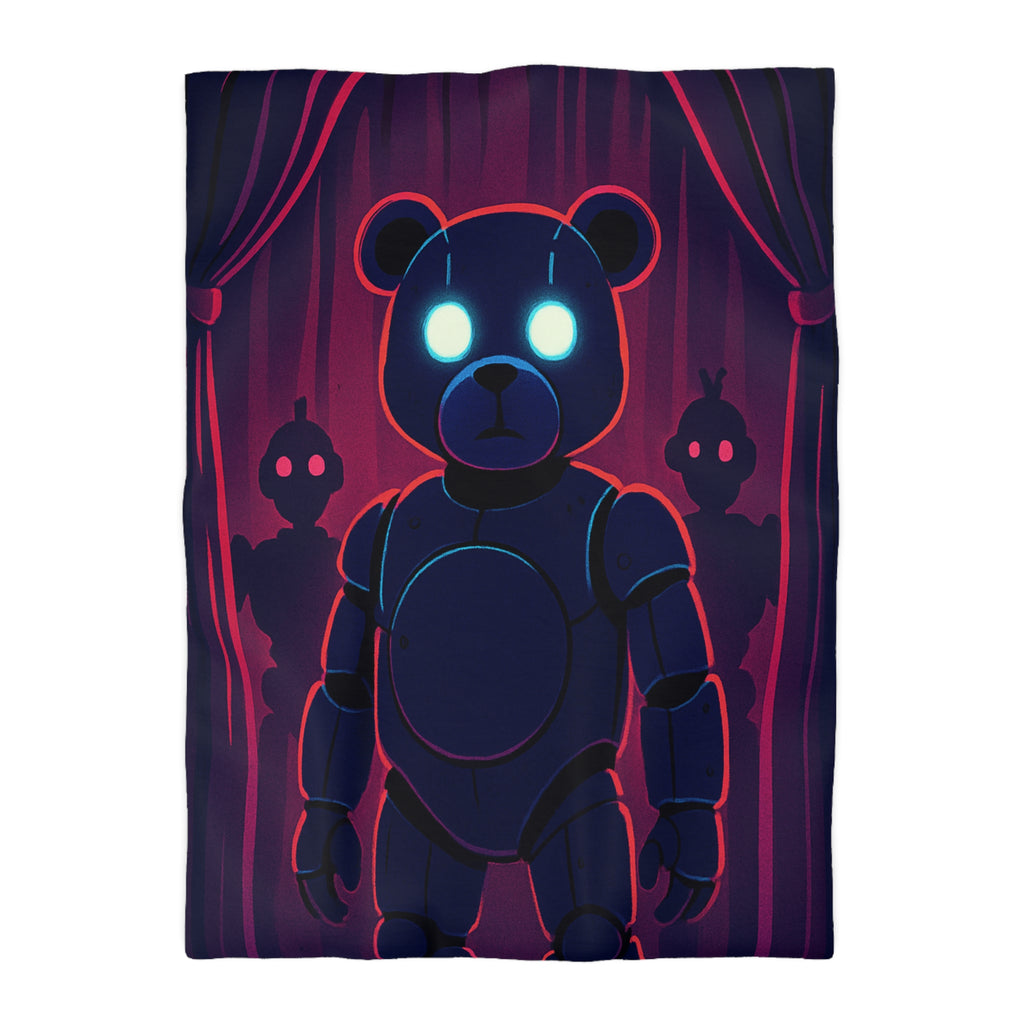 Housse de Couette Microfibre Motif Créatif Original Style Contemporain Chambre Élégante