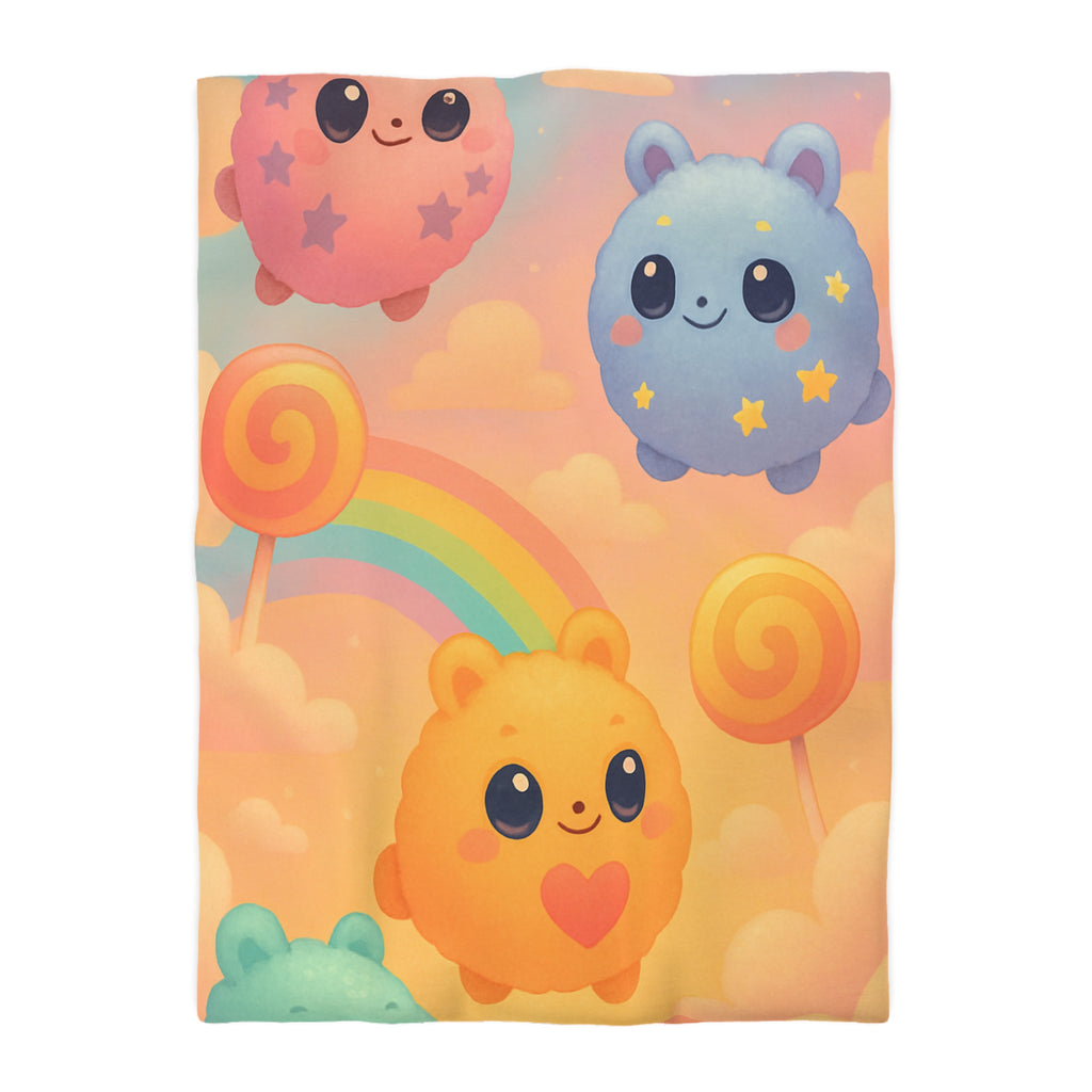 Housse de Couette Microfibre Design Artistique Moderne Décoration Chambre Confort Premium