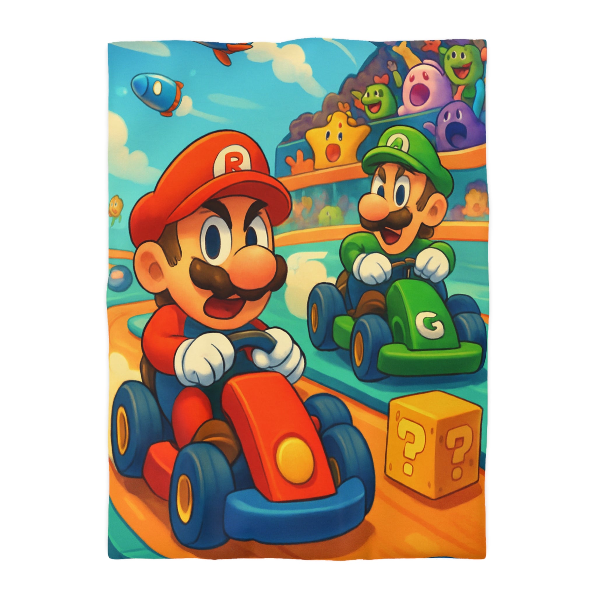 Housse de Couette Microfibre Création Artistique Moderne Design Exclusif Décoration Chambre