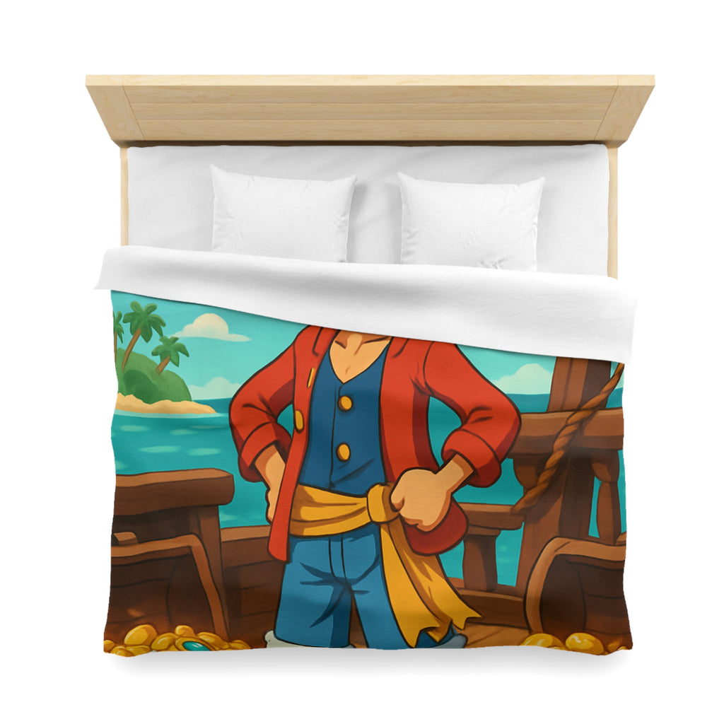 Housse de Couette Microfibre Motif Créatif Original Style Contemporain Chambre Élégante