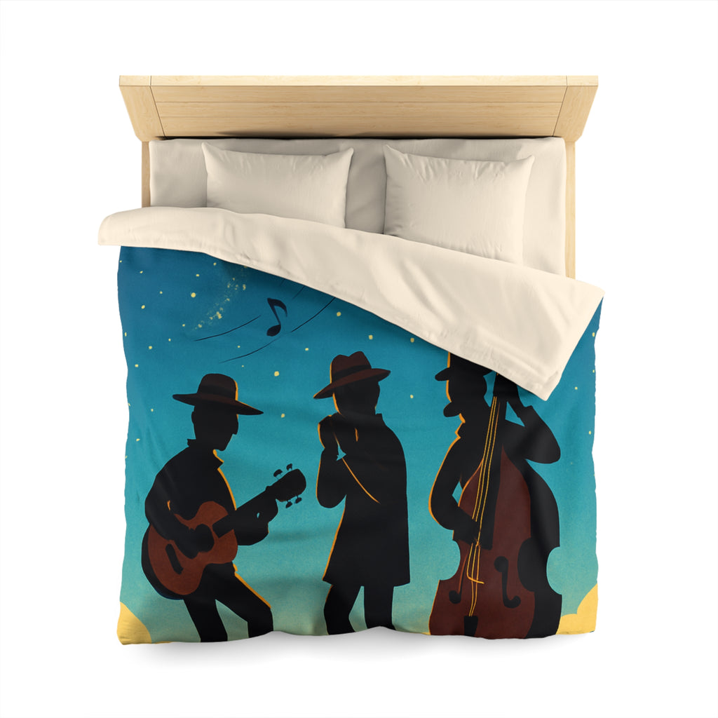 Housse de Couette Microfibre Design Artistique Moderne Décoration Chambre Confort Premium