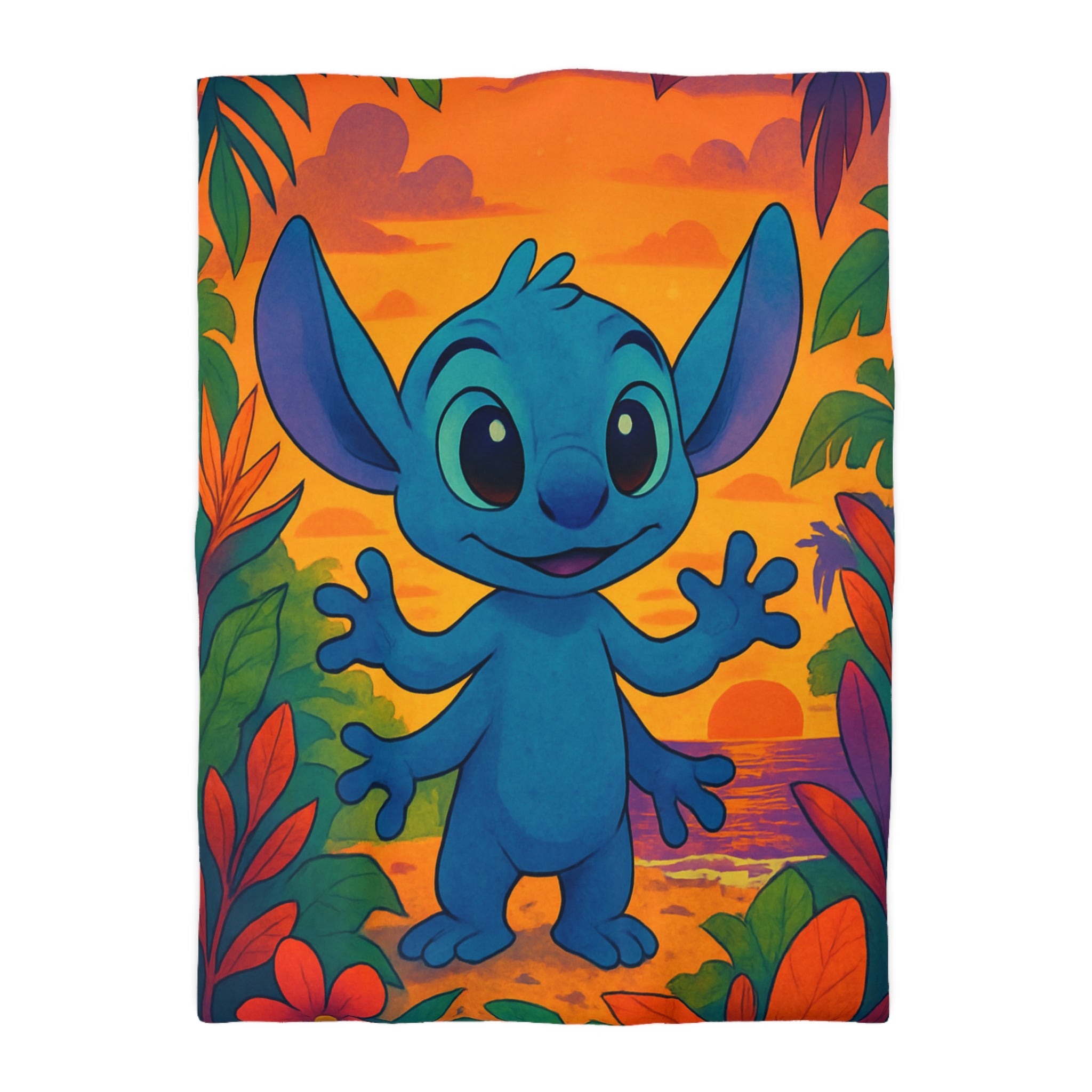 Housse de Couette Microfibre Design Artistique Moderne Décoration Chambre Confort Premium