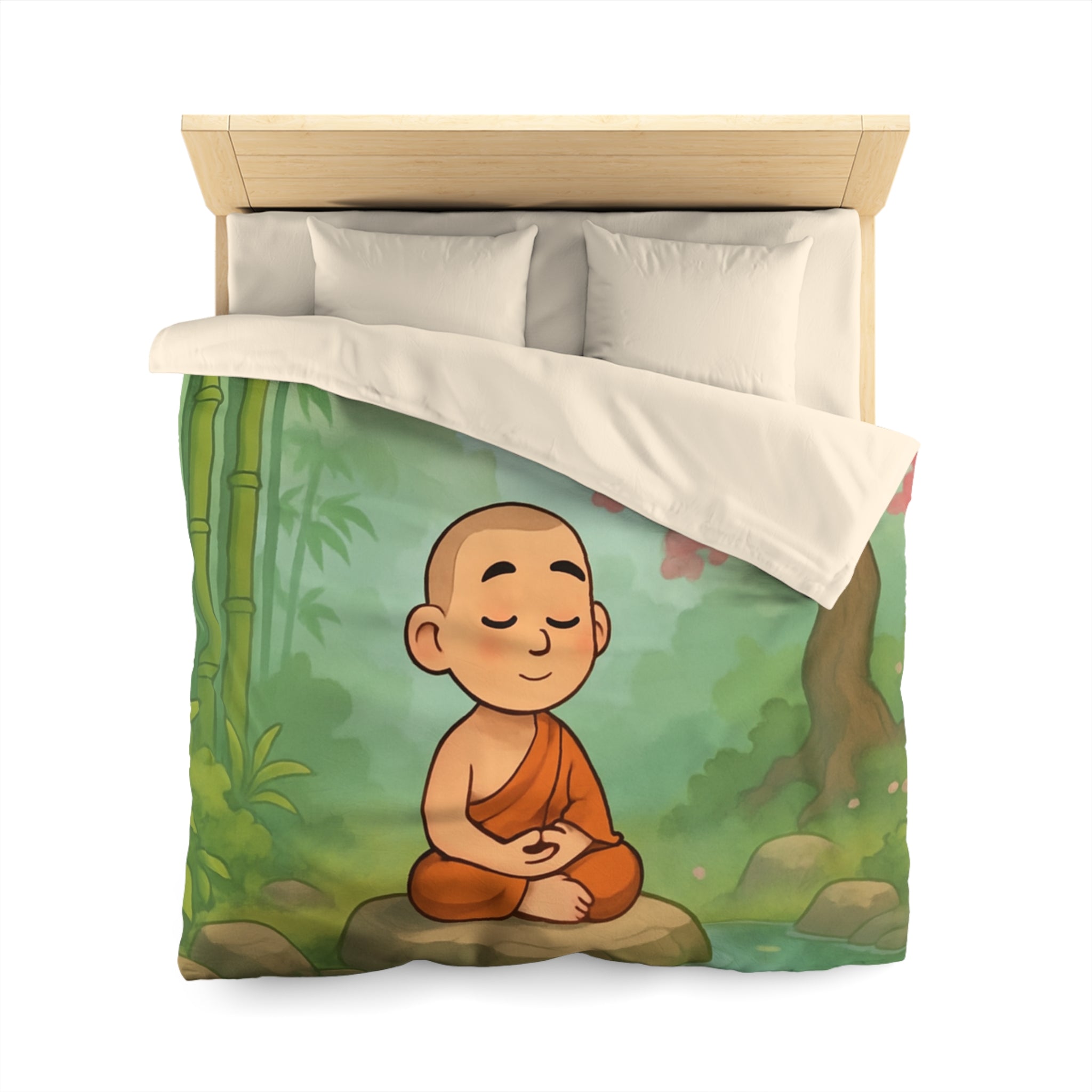 Housse de Couette Microfibre Motif Créatif Original Style Contemporain Chambre Élégante